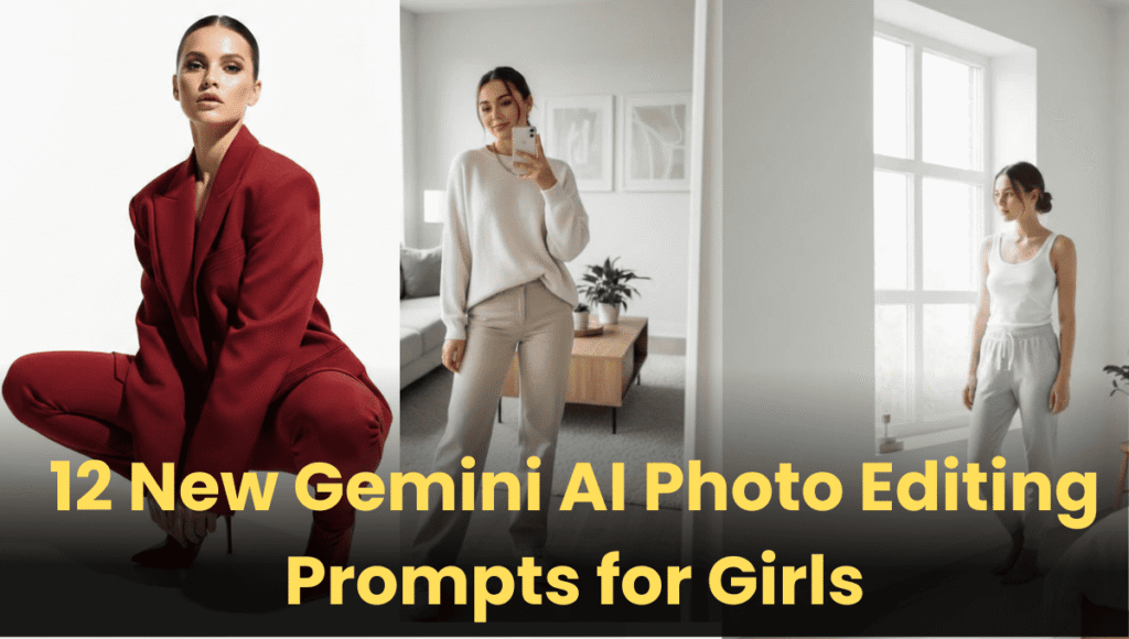 12 New Gemini AI Photo Editing Prompts for Girls